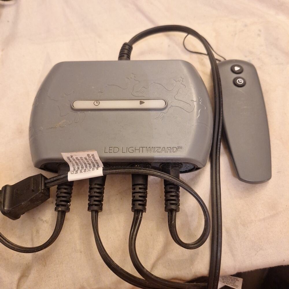 Lumations LED LIGHT WIZARD And Remote. Used No Box. Tested
